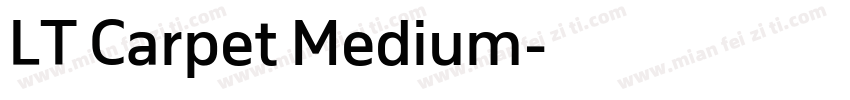 LT Carpet Medium字体转换